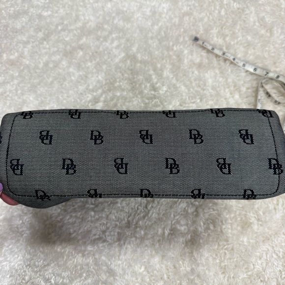 Dooney & Bourke Y2K Canvas Signature Hand Bag Purse With Leather Accents - Picture 8 of 16